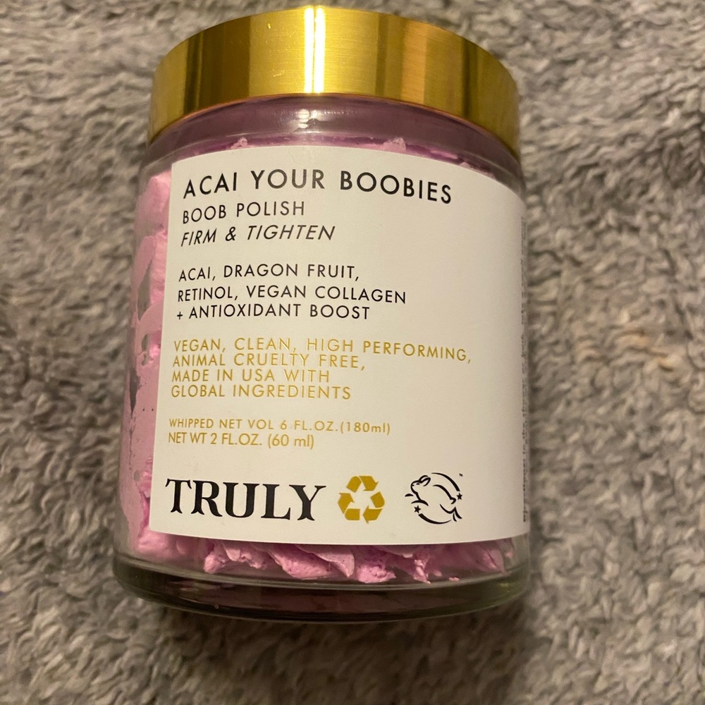 TRULY açaí your boobies
